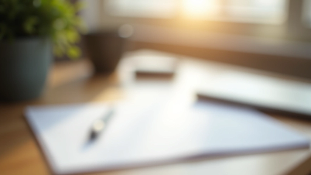 Modern workspace met planningsmateriaal en notitieblok op houten bureau